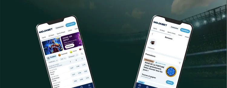 Comment s'inscrire à Mojabet depuis son téléphone portable