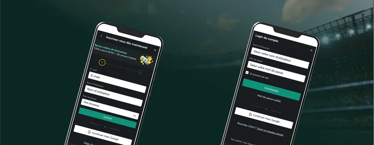 Comment s'inscrire à OneBet avec votre téléphone
