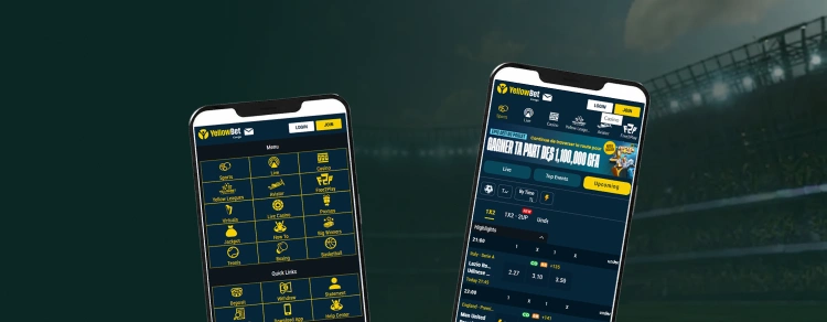 Le moment du premier dépôt sur votre compte Yellowbet Guinée  - Bonpari Afrique