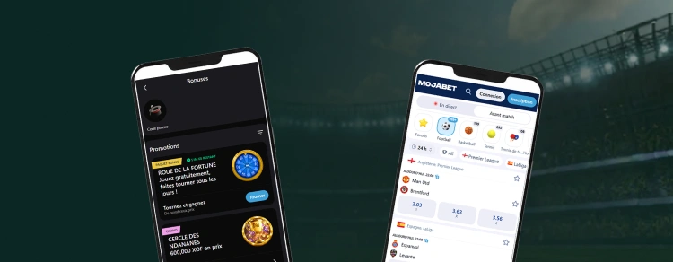 L'offre de bienvenue et Mojabet code promo - Bonpari Afrique
