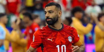Mohamed Salah. Page officielle de Fédération égyptienne de football sur Facebook