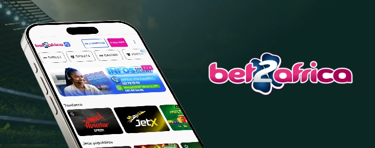 Bet2africa iOS : accès sur iPhone