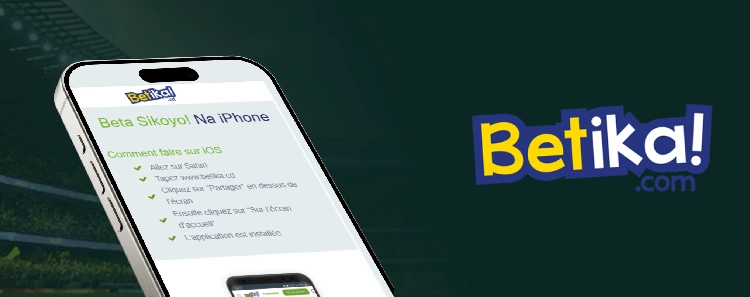 Betika iOS : accès sur iPhone
